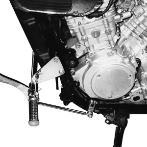 Fußrastenanlage 17 cm vorverlegt für Kawasaki VN 750 Vulcan TÜV Angebot