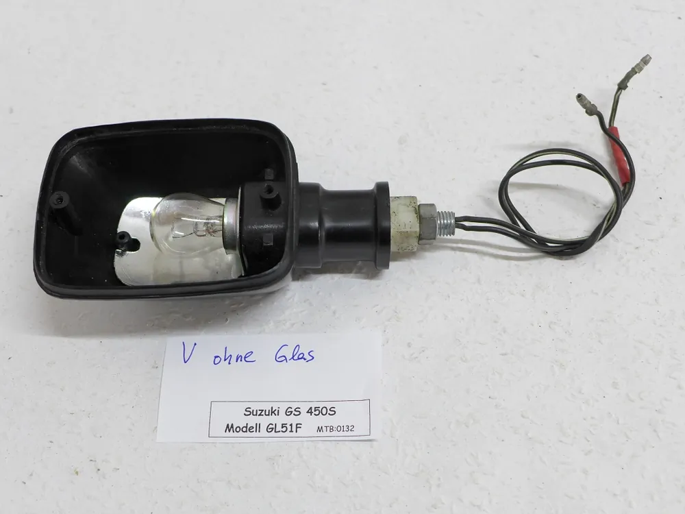 Direktkauf Suzuki GS 450S GL51F Blinker vorn ohne Glas