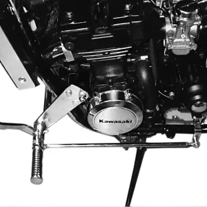 Saisonangebot Fußrastenanlage 45 cm vorverlegt für Kawasaki ZL 600 TÜV