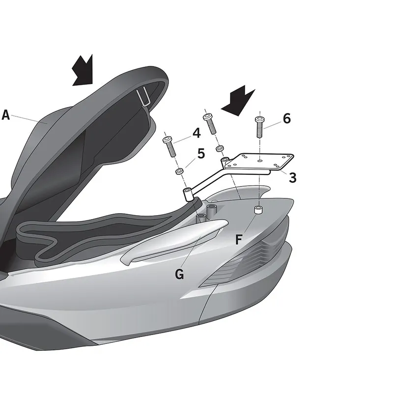 SHAD Gepäckträger S0BR12ST Neuheit
