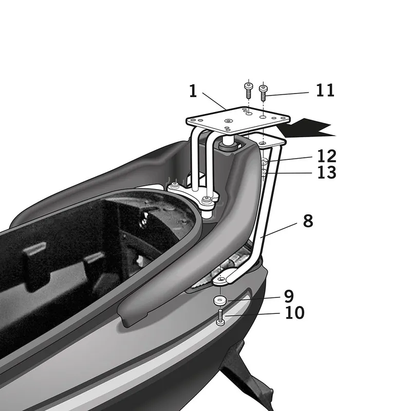 SHAD Gepäckträger S0GT25ST Heißes Angebot