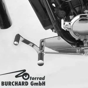 Billig Fußrastenanlage 19 cm vorverlegt für Honda VT 1100 ACE C3 TÜV