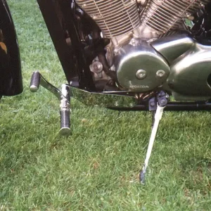 Fußrastenanlage 20 cm vorverlegt für Honda VT 750 ACE C2 TÜV Knallerangebot