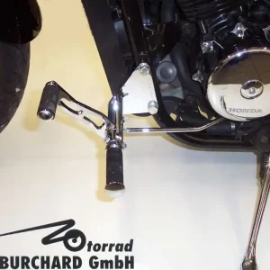 Preisknaller Fußrastenanlage 11 cm vorverlegt für Honda VT 750 Black Widow ABE