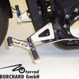 Top-Angebot Fußrastenanlage 18 cm vorverlegt für Honda VT 750 Black Widow ABE