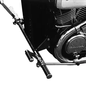 Fußrastenanlage 19 cm vorverlegt für Honda VT 700 C TÜV Versand Am Gleichen Tag