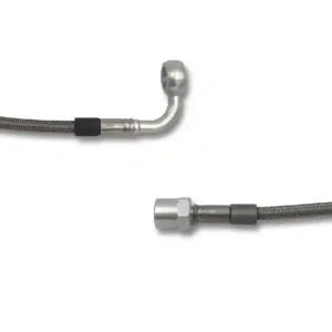 Super-Preis 0200 mm Stahlflex / Öse 90° / M10x1 IG beweglich