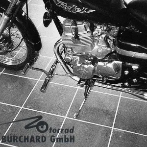 Online Kaufen Fußrastenanlage 22 cm vorverlegt für Honda CA 125 Rebel - Honda CMX 250 C Rebel TÜV