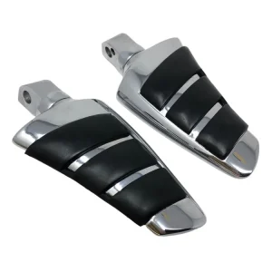 Echt Highway Hawk Fußrasten Beifahrer - Sozius "Smooth" Yamaha XVS 1300 A Midnight Star - XV 1900 A Midnight Star (1 Set)