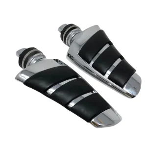 Finale Aktion Highway Hawk Fußrasten Beifahrer - Sozius (1 Paar) "Smooth" Yamaha XVS 650, 950, 1100 - XV 1600, 1700 - Suzuki C, M, VL 800 - C 1800