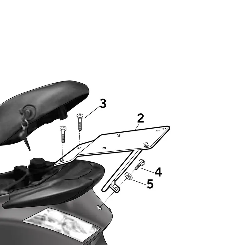Preisknaller SHAD Gepäckträger V0ZP59ST