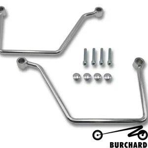 Wochenendangebot Highway Hawk Packtaschenbügel Set in Chrom für Suzuki C/VL 1500 Intruder/ AL bis Baujahr 2005