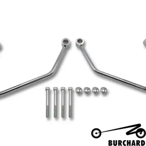 Highway Hawk Packtaschenbügel Set in Chrom für Suzuki C 800 - M 800 - VL 800 Intruder Aktuell