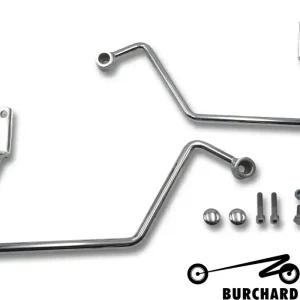 Highway Hawk Packtaschenbügel Set in Chrom für Suzuki LS 650 Savage Direktkauf