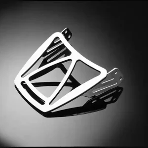 Markenprodukt Highway Hawk Gepäckträger XL für Highway Hawk Sissy Bars Chrom