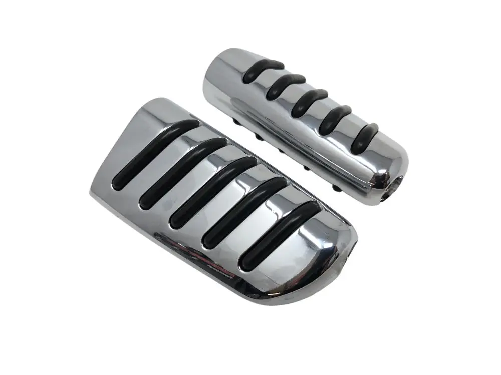 Preis Gesenkt Highway Hawk Fußrasten Beifahrer - Sozius (1 Paar) "Tech Glide" Yamaha XVS 650, 950, 1100 - XV 1600, 1700 - Suzuki C, M, VL 800 - C 1800