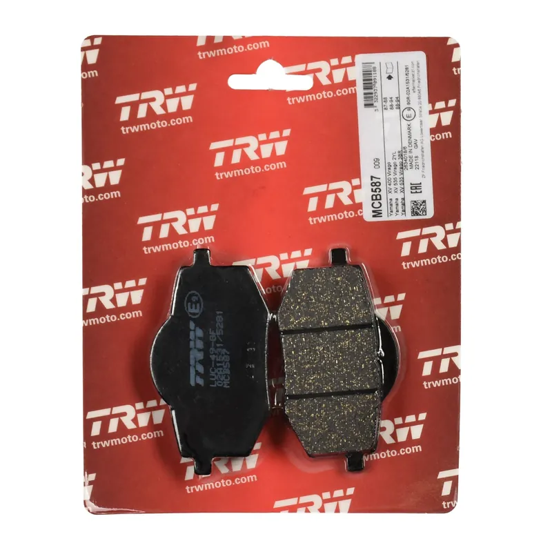 Ausverkauf TRW Bremsbelag organisch MCB587