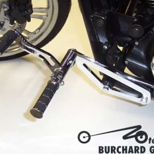 Aktuell Fußrastenanlage 17 cm vorverlegt für Kawasaki VN 900 Classic - Custom ABE