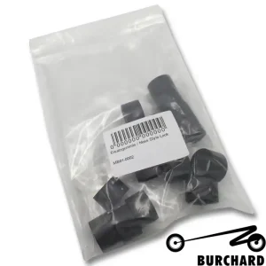 Neuheit Ersatzgummis 1(Satz) für Motorrad Burchard Fußrastenanlagen Design "Ness Style Look"