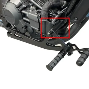 Beliebt Ausfräsen Motorabdeckung Honda CMX 1100 DCT für vorverlegte Fußrastenanlage MB01-1450