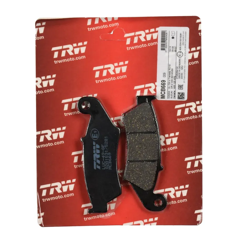 Gratis Versand TRW Bremsbelag organisch MCB669