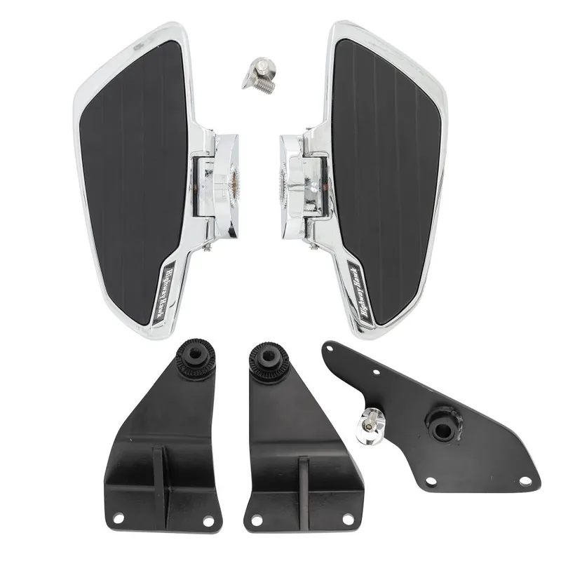 Highway Hawk Trittbretter Fahrer "Smooth" Chrom Suzuki M 1500 Intruder mit ABE Sichere Zahlung