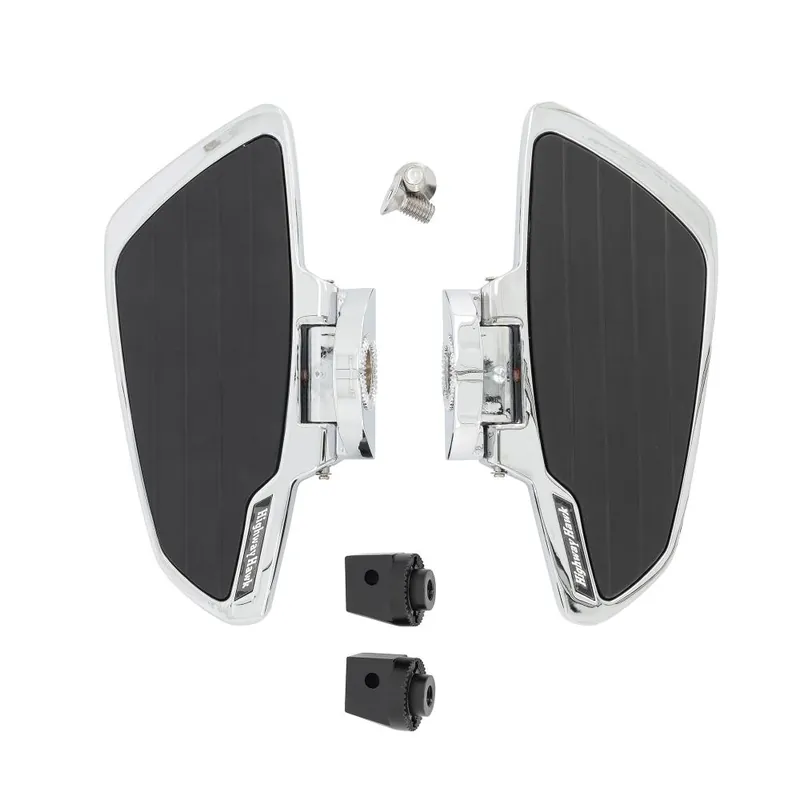 Highway Hawk Trittbretter Sozius "Smooth" Chrom Honda VT 750 ACE C2 mit ABE Billig