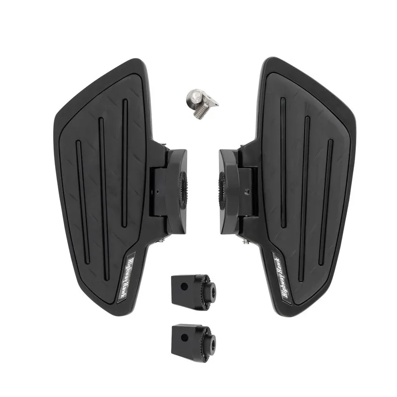 Highway Hawk Trittbretter Sozius "New Tech Glide" schwarz Honda VT 750 ACE C2 mit ABE Günstig