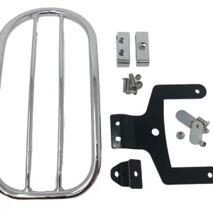 Direkt Vom Hersteller Highway Hawk Gepäckträger Solo Rack "Tubular" in Chrom - komplett mit Halterung für Indian CHIEF Classic '14 > up,CHIEF Dark Horse '15 > up,CHIEF Vintage '14 > up,CHIEFTAIN '14 > up