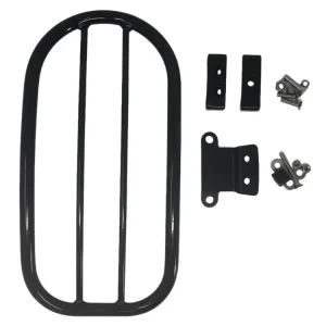 Highway Hawk Gepäckträger Solo rack "Tubular" in schwarz glänzend - komplett mit Halterung für Triumph THUNDERBIRD 1600A '09 - '14 Direktkauf