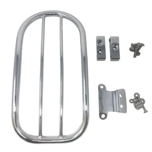 Neuheit Highway Hawk Gepäckträger Solo rack "Tubular" in Chrom - komplett mit Halterung für Triumph THUNDERBIRD 1600A '09 - '14