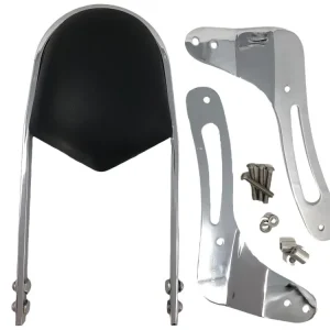 Jetzt Bestellen Highway Hawk Sissy Bar "Wide" für Victory Vegas / High ball - Höhe vom Fender ca. 400 mm hoch in chrom - komplett mit Halterung