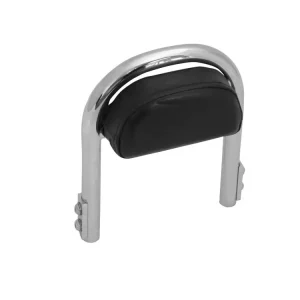 Begrenztes Angebot Highway Hawk Sissy Bar "Low" für Harley Davidson FXDB/I Street Bob - FXDC Super Glide Custom - FXDL Low rider - Höhe vom Fender ca. 250 mm hoch in chrom - komplett mit Halterung