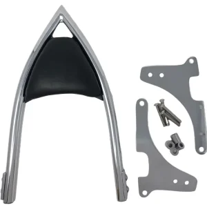 Highway Hawk Sissy Bar "Arch" für Harley-Davidson XL 883/1200 Sportster '14 > up  Höhe vom Fender ca. 400 mm hoch in chrom - komplett mit Halterung Neuheit