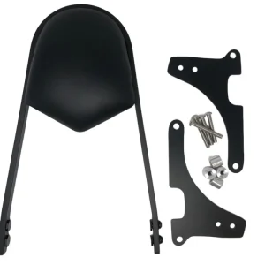 Rabatt Highway Hawk Sissy Bar "Wide" für Harley-Davidson XL 883/1200 Sportster '14 > up  Höhe vom Fender ca. 400 mm hoch in schwarz - komplett mit Halterung