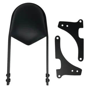 Solange Der Vorrat Reicht Highway Hawk Sissy Bar "Wide" für Harley-Davidson XL 883/1200 Sportster Höhe vom Fender ca. 400 mm hoch in schwarz - komplett mit Halterung