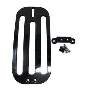 Rabatt Highway Hawk Gepäckträger Solo Rack "Billet" in schwarz glänzend - komplett mit Halterung für Yamaha XV 1600 Wild Star, Roadstar