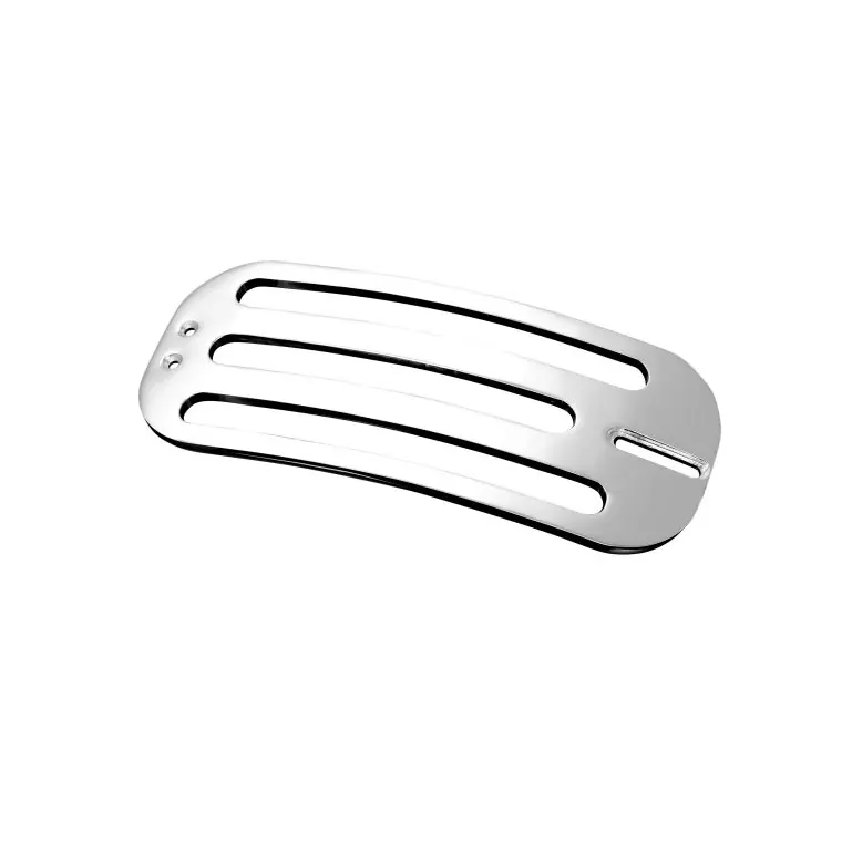 Direktkauf Highway Hawk Gepäckträger Solo Rack "Billet" in Chrom - komplett mit Halterung für Yamaha XV 1600 Wild Star, Roadstar