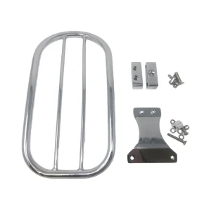 Aktuell Highway Hawk Gepäckträger Solo Rack "Tubular" in Chrom - komplett mit Halterung für Honda VT 750 Shadow und Honda VT 750 Spirit