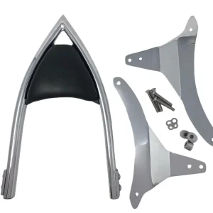 Highway Hawk Sissy Bar "Arch" für Kawasaki VN 1700 Classic / VNT70E - Höhe vom Fender ca. 400 mm hoch in chrom - komplett mit Halterung Sofort Bestellen