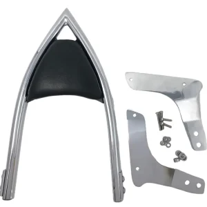 Highway Hawk Sissy Bar "Arch" für Kawasaki VN 1500/ VN 1600 Mean Streak - Suzuki VZ 1600 Marauder- Höhe vom Fender ca. 400 mm hoch in chrom - komplett mit Halterung Super-Preis