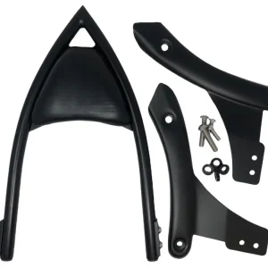 Highway Hawk Sissy Bar "Arch" für Kawasaki Vulcan S- Höhe vom Fender ca. 400 mm hoch in schwarz - komplett mit Halterung Preisreduziert
