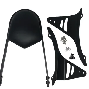 Highway Hawk Sissy Bar "Wide" für Kawasaki VN 900 Custom - Classic- Höhe vom Fender ca. 400 mm hoch in schwarz - komplett mit Halterung Jetzt Kaufen