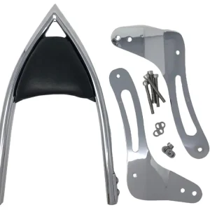 Nur Für Kurze Zeit Highway Hawk Sissy Bar "Arch" für Suzuki M 800 Intruder bis 2009  - Höhe vom Fender ca. 400 mm hoch in chrom - komplett mit Halterung