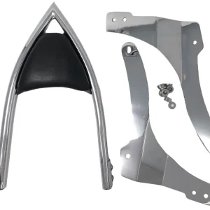 Highway Hawk Sissy Bar "Arch" für Suzuki C 1500 T  - Höhe vom Fender ca. 400 mm hoch in chrom - komplett mit Halterung Preiswert