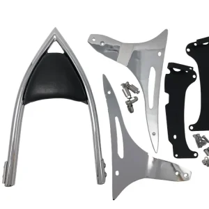 Highway Hawk Sissy Bar "Arch" für Honda VT 1300 CX Fury - Höhe vom Fender ca. 400 mm hoch in chrom - komplett mit Halterung Wochenendangebot