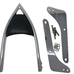 Highway Hawk Sissy Bar "Arch" für Honda VT 750 Spirit - Höhe vom Fender ca. 400 mm hoch in chrom - komplett mit Halterung Aktuell