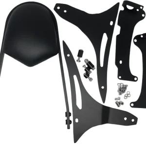 Highway Hawk Sissy Bar "Wide" für Honda VT 1300 CX Fury  - Höhe vom Fender ca. 400 mm hoch in schwarz - komplett mit Halterung Preiswert