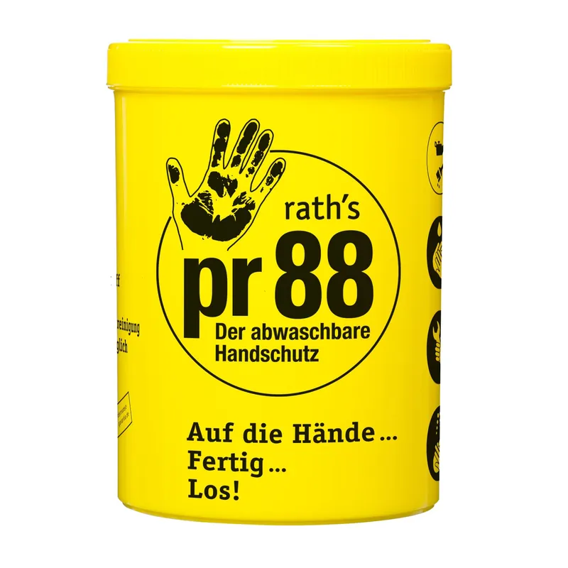 Rath, pr88 raths PR 88 abwaschbarer Handschuh Hautschutzcreme Dose 1000ml 101-P-1000 Günstig