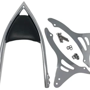 Highway Hawk Sissy Bar "Arch" für Yamaha XV 1600 Wild Star - Höhe vom Fender ca. 400 mm hoch in chrom - komplett mit Halterung Knallerangebot